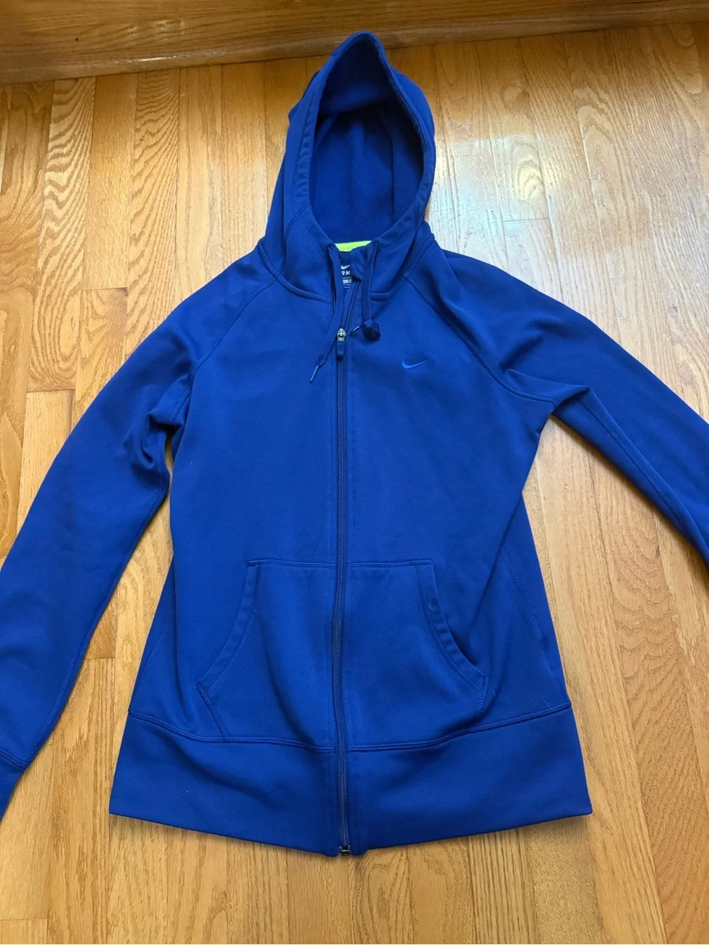 Nike Royal Blue Kids Full-Zip Hoodie